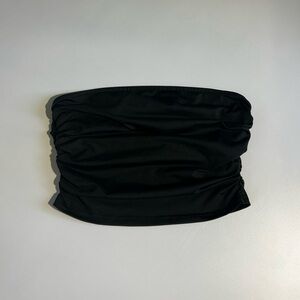 Cider Black tube Crop Top